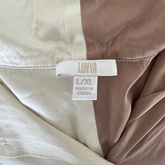 Lunya Color Block button down blouse - Picture 6 of 6